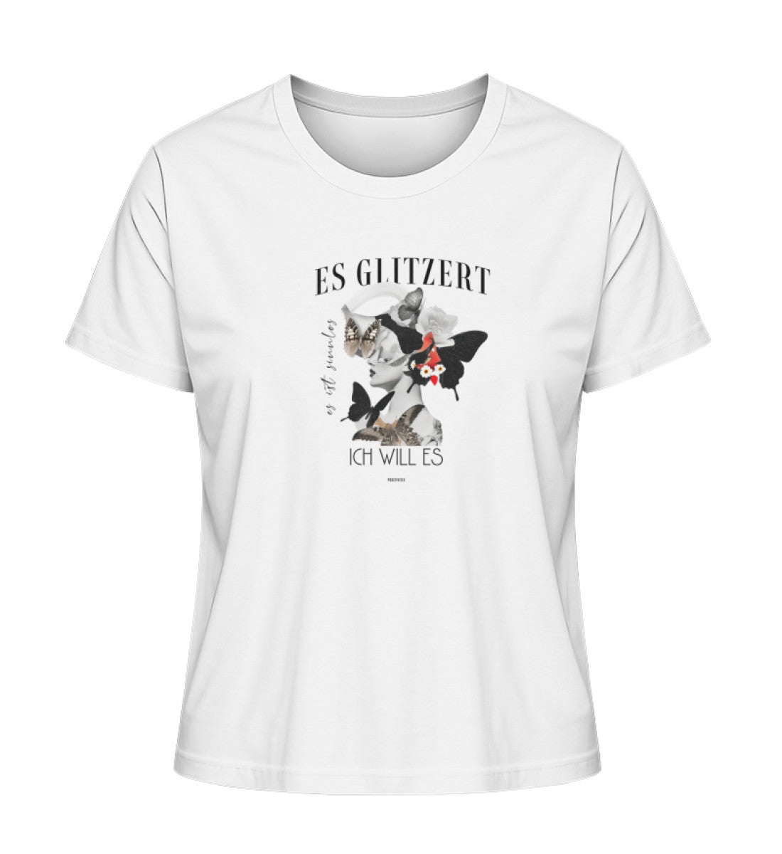 Es glitzert es ist sinnlos ich will es - T-Shirt Organic Cotton