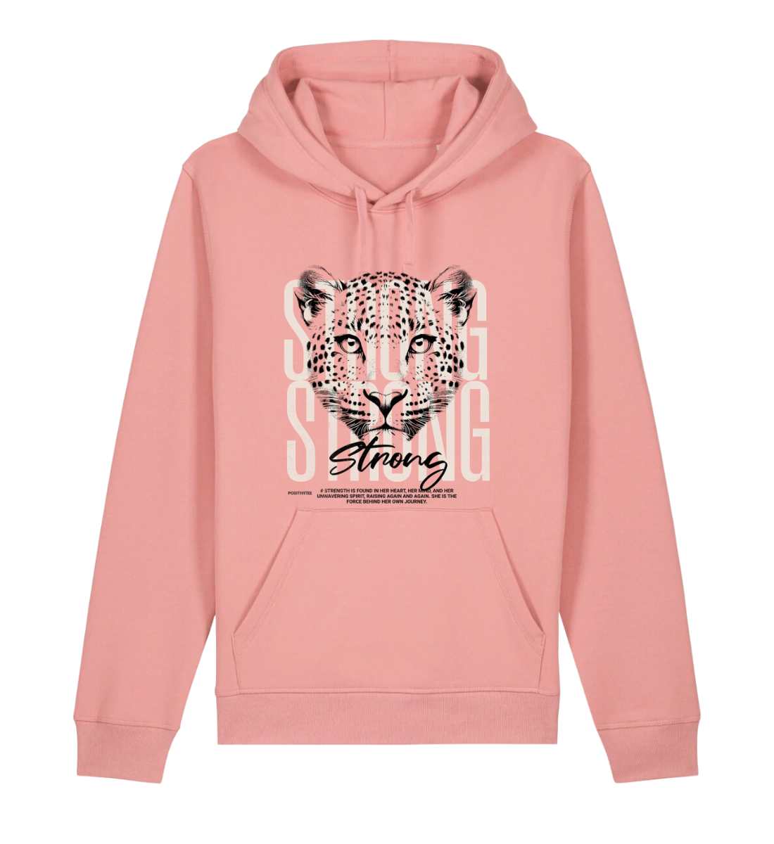 Strong - Hoodie Organic Cotton Mix - Relaxed Fit