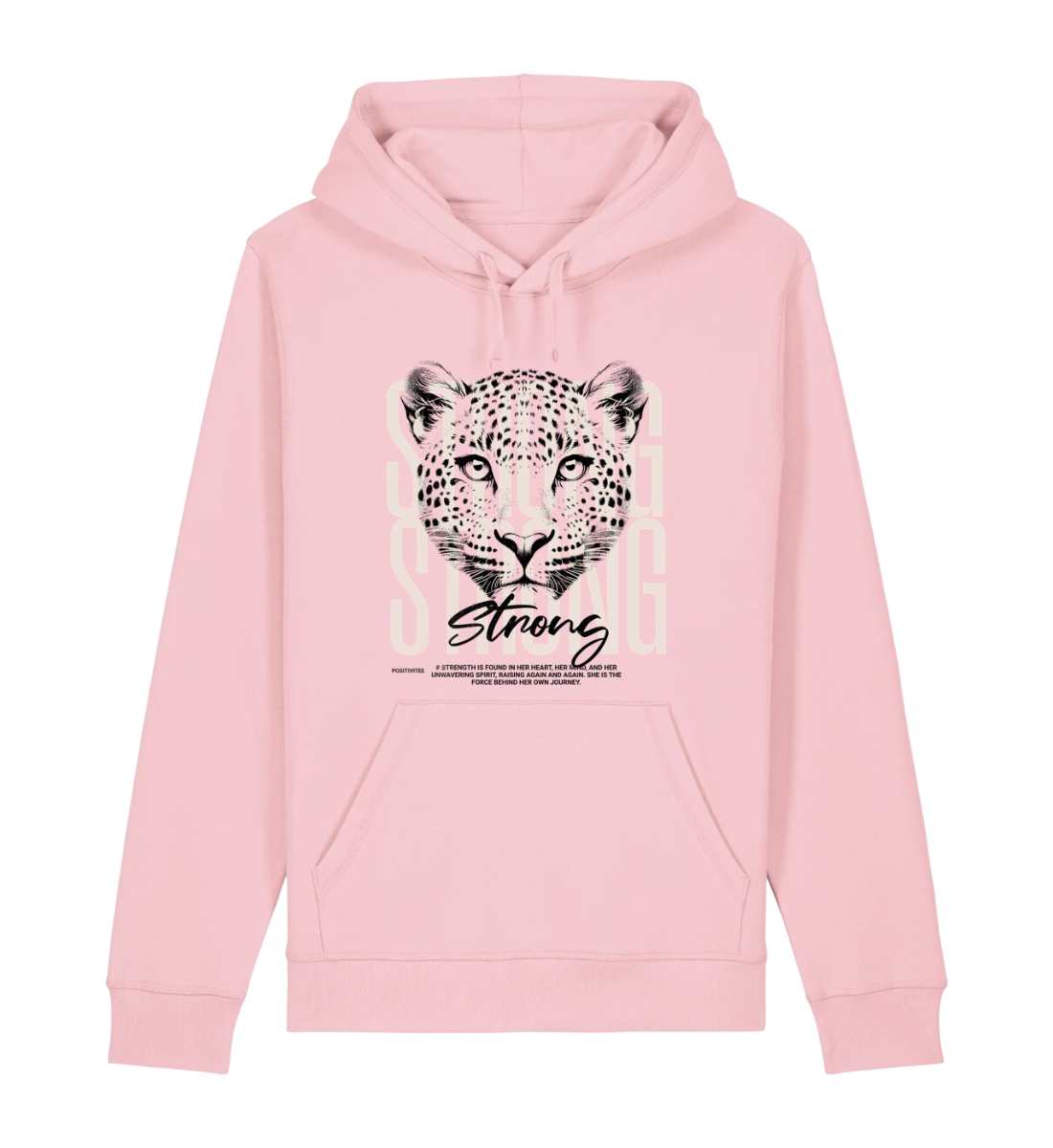 Strong - Hoodie Organic Cotton Mix - Relaxed Fit