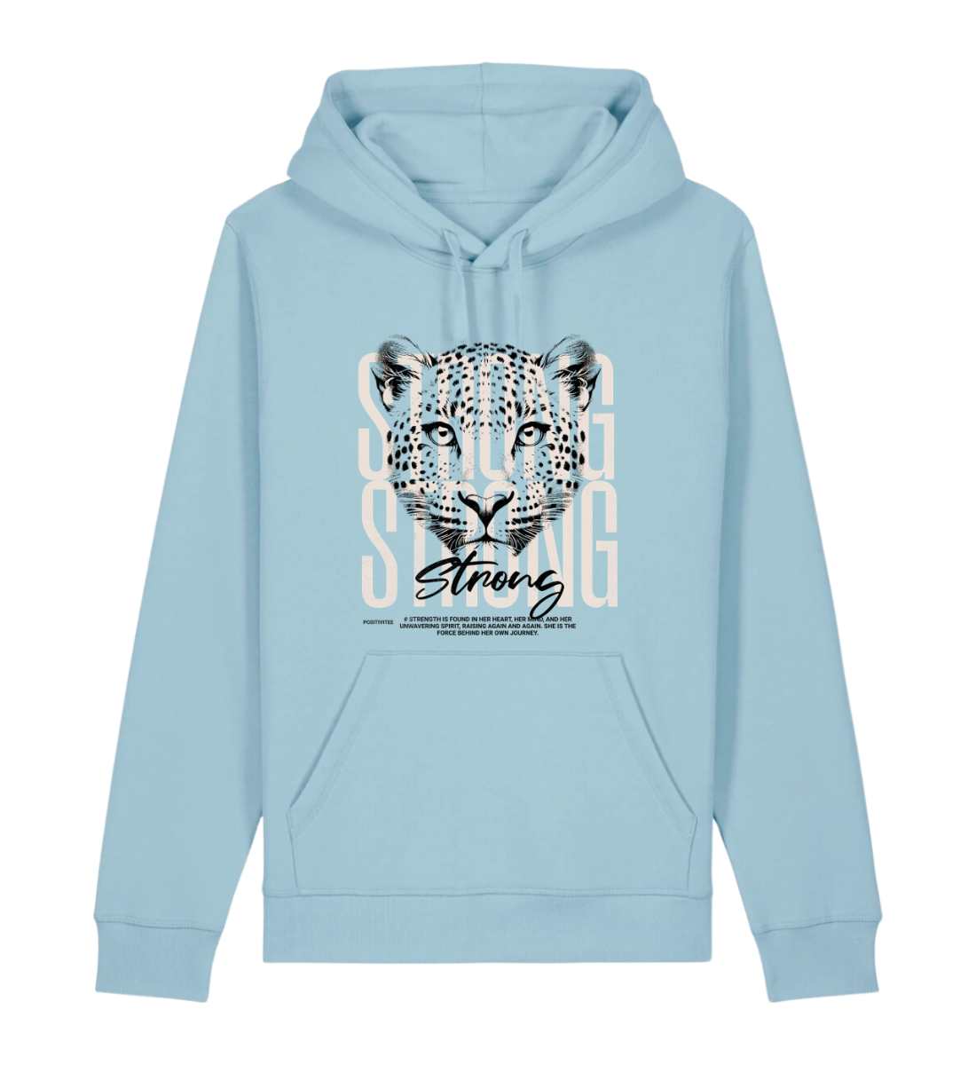 Strong - Hoodie Organic Cotton Mix - Relaxed Fit