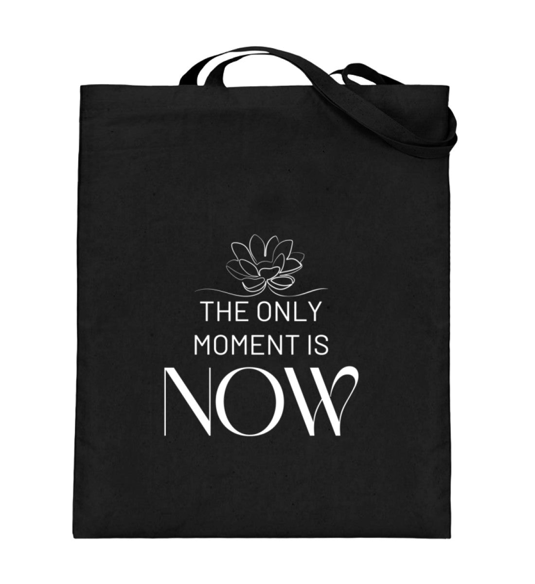 The only Moment is Now - Jutebeutel