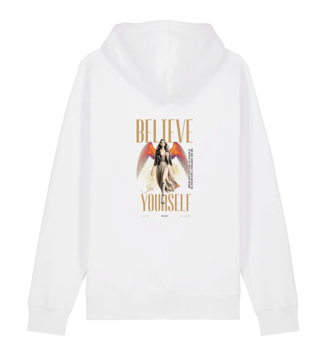 Believe in yourself  - Hoodie Organic Cotton Mix