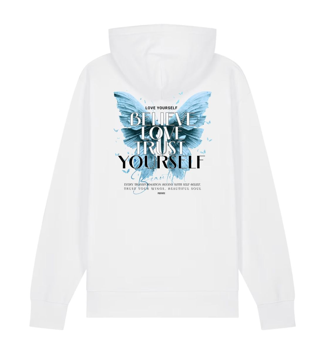 Love Yourself Premium Hoodie Organic Cotton  Unisex Fit