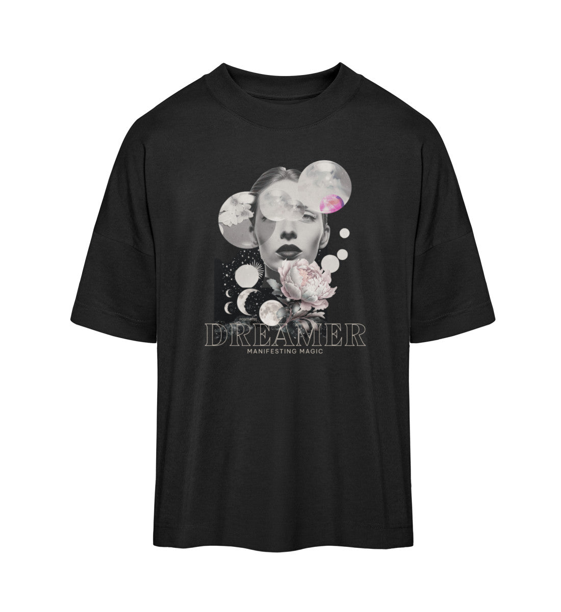 Dreamer Manifesting Magic -Blaster Oversized T-Shirt Organic Cotton