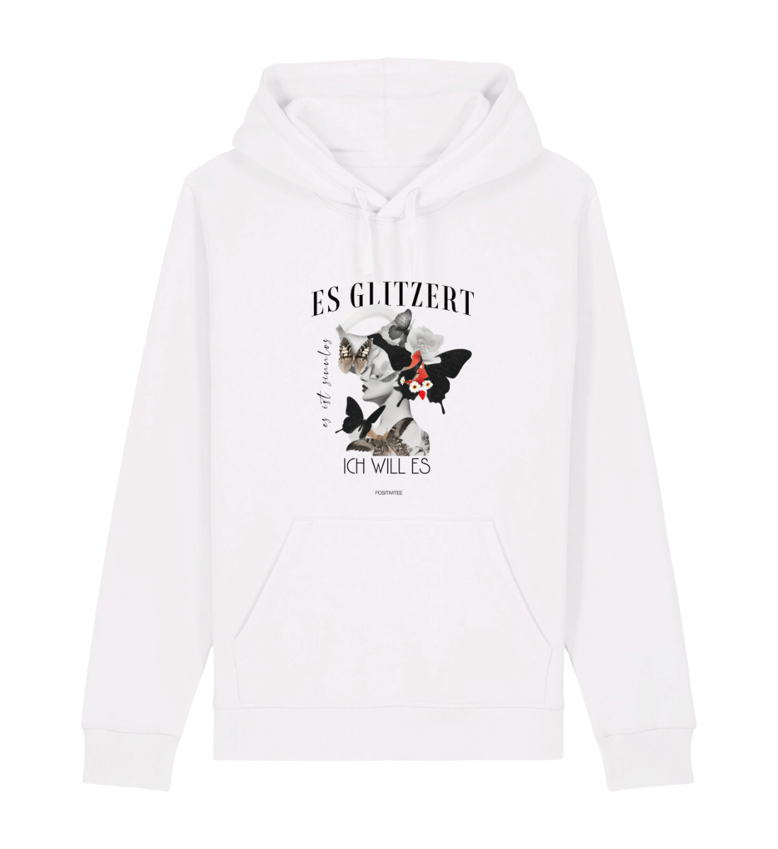 Es glitzert es ist sinnlos ich will es  - Hoodie Organic Cotton Mix