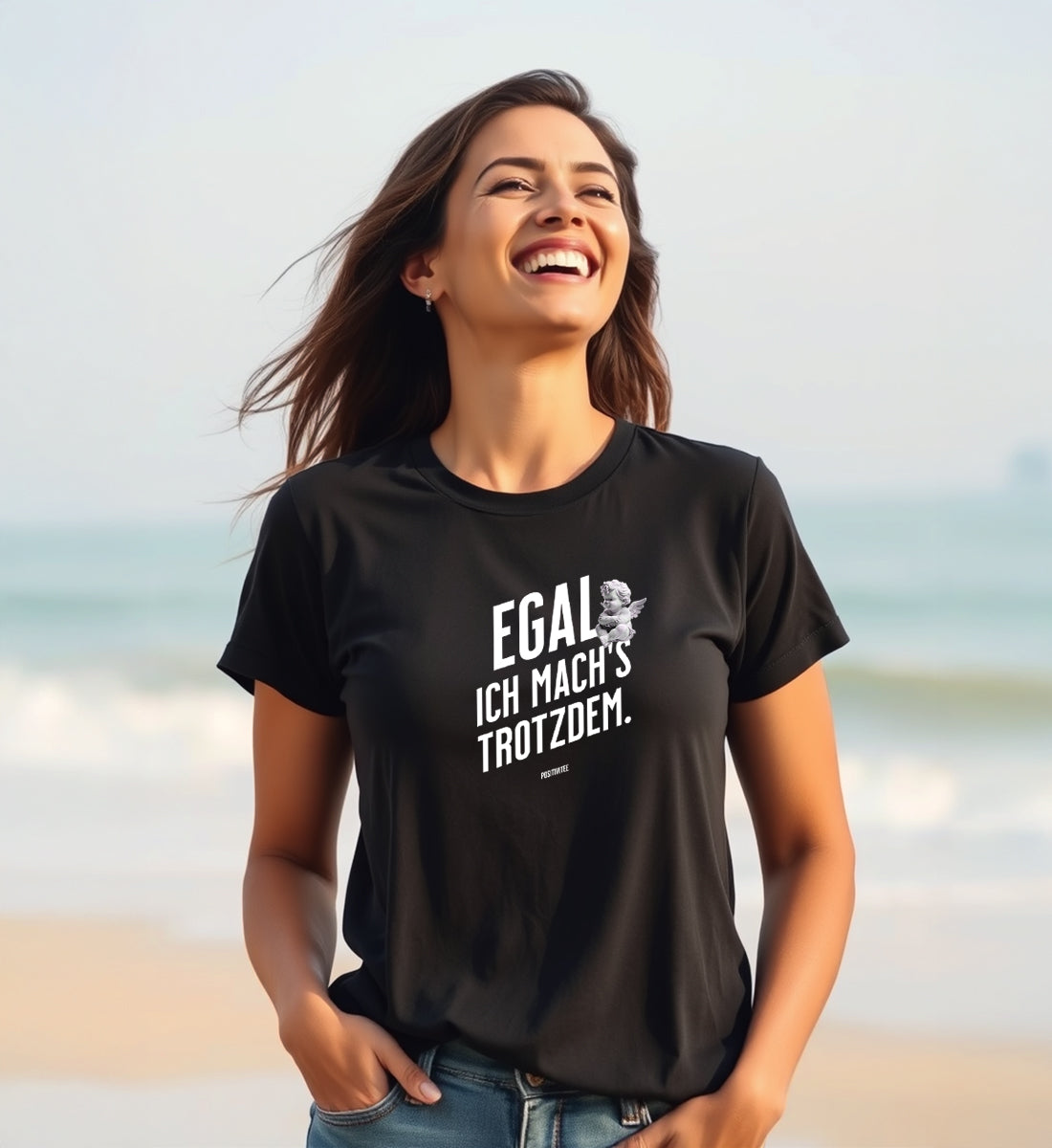 Egal Ich mach's trotzdem T-Shirt Organic Cotton