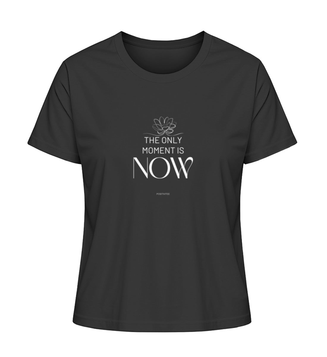 The only moment is now  - T-Shirt Organic Cotton