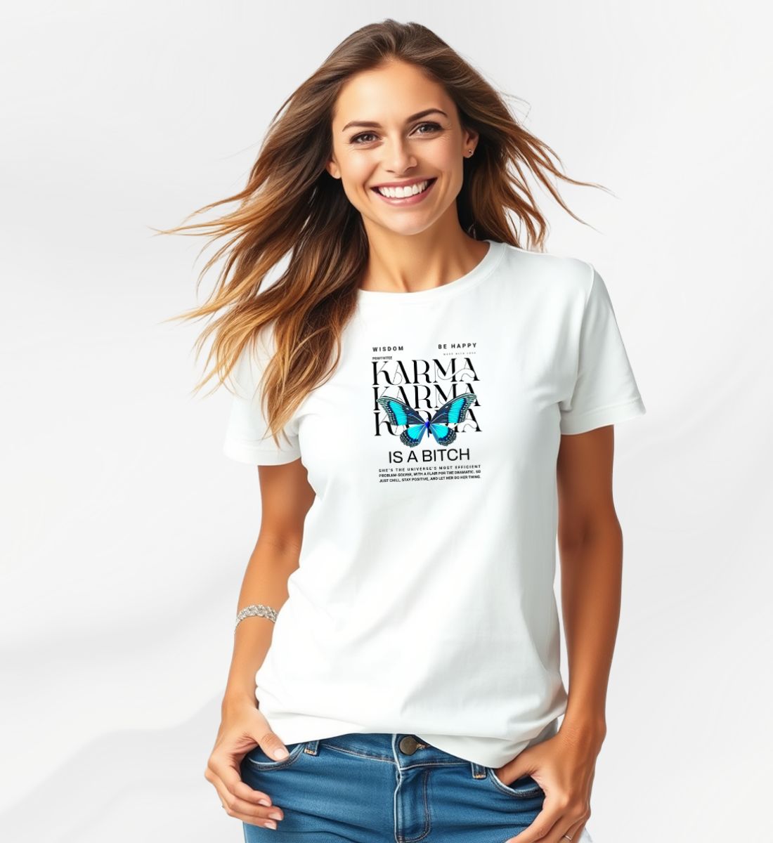 Karma is a bitch T-Shirt Organic Cotton