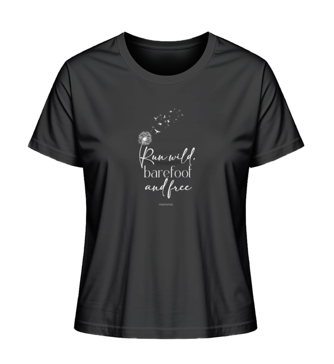 Run wild barefoot and free  - T-Shirt Organic Cotton