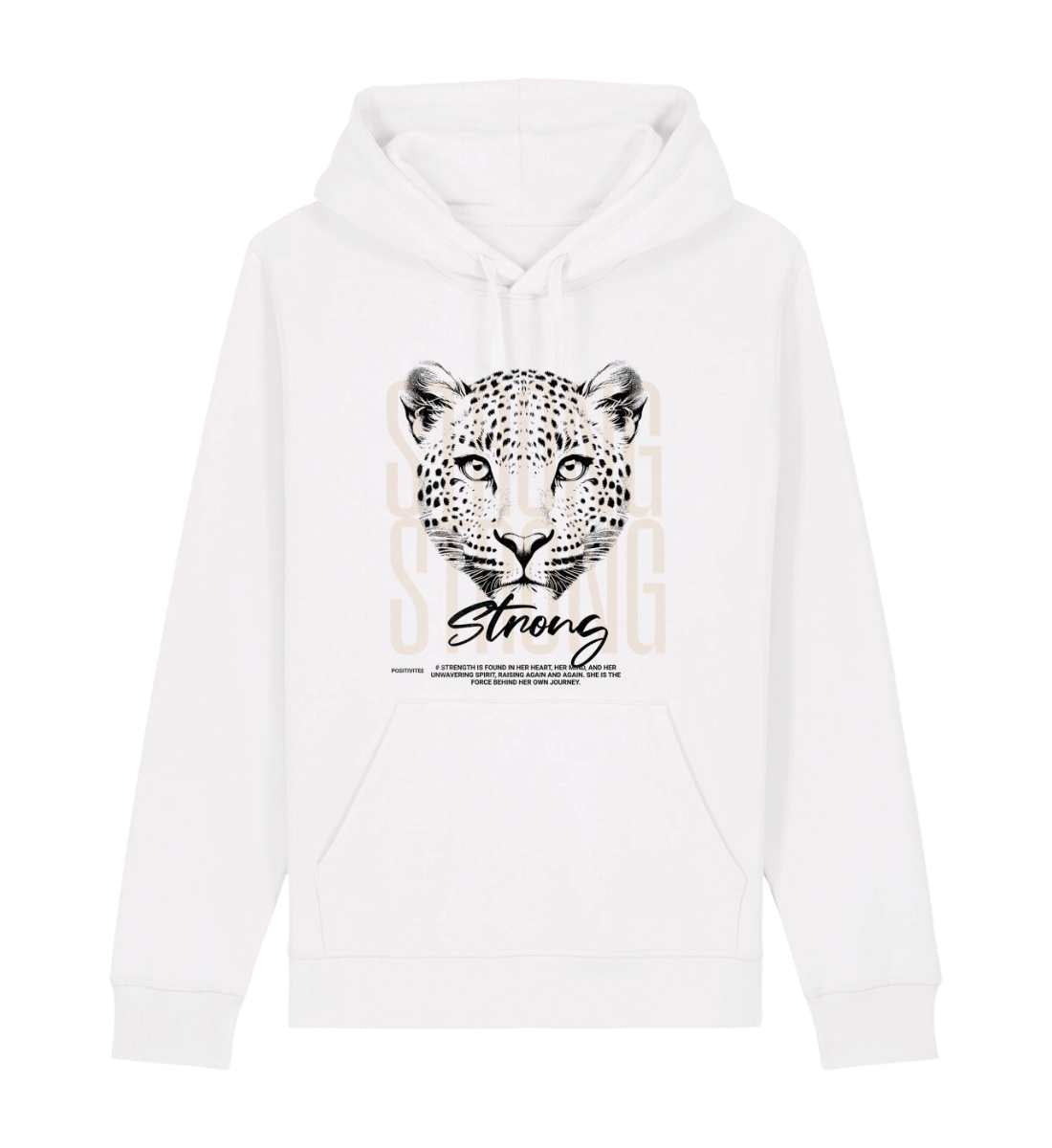 Strong - Hoodie Organic Cotton Mix - Relaxed Fit