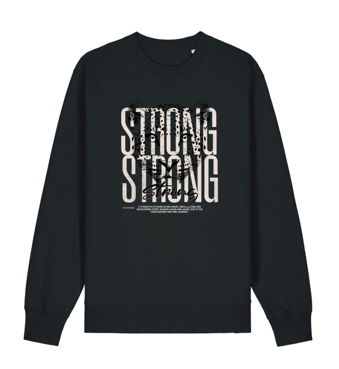 Strong  - Premium Sweatshirt  Organic Cotton - Relaxed Fit