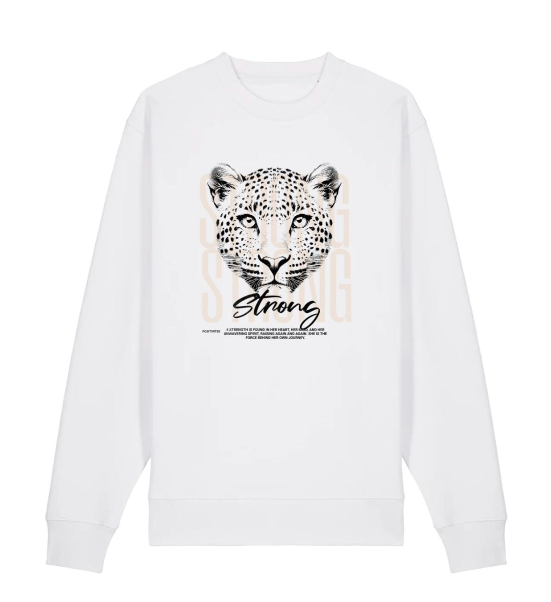 Strong  - Premium Sweatshirt  Organic Cotton - Relaxed Fit